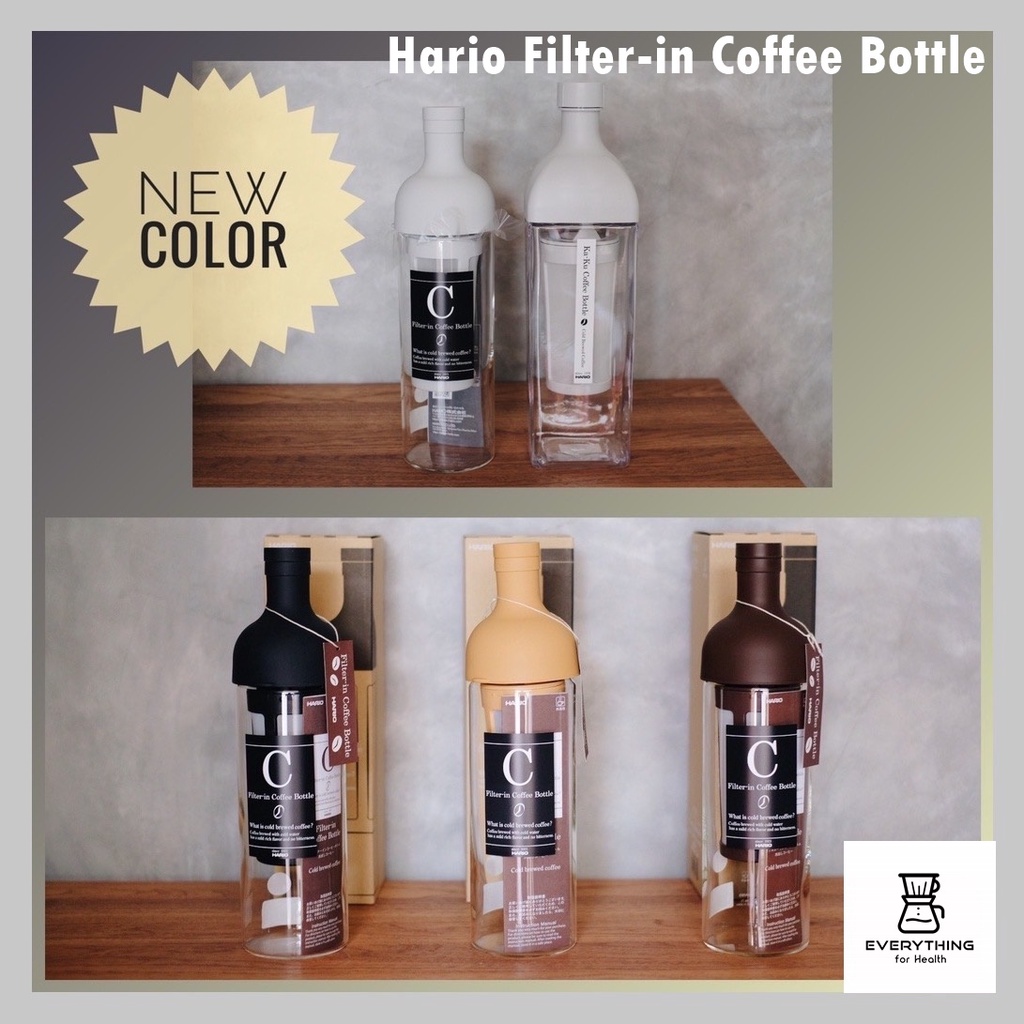 [พร้อมส่ง ของแท้] HARIO Filter-in Coffee Bottle 650 mL ขวดแก้วสำหรับทำกาแฟ Cold Brew สกัดเย็น