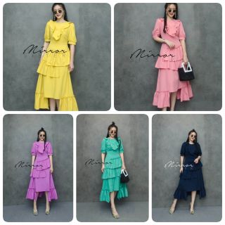 MiRRoR SiSTER 
“AGaiN &amp; AGaiN FRiLLed MaXiDReSS”