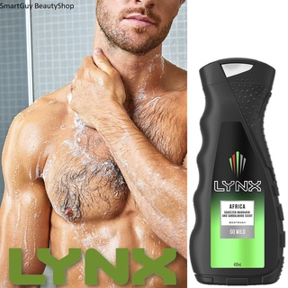 Lynx Men Body Wash Africa 400ml ครีมอาบน้ำทำความสะอาดผิวกายสูตรพิเศษสำหรับผู้ชายจากออสเตรเลีย