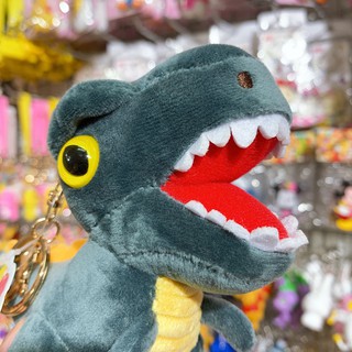 ✁❆พวงกุญแจตุ๊กตา ไดโนเสาร์ ลายน่ารัก มี4สี Cute Cartoon Dinosaur Plush Toy Pendant Key Chainเครื่องประดับแฟชั่นพวงกุญแจ�