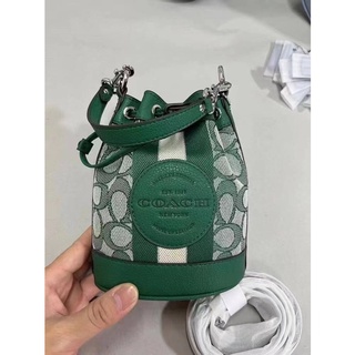 COACH DEMPSEY DRAWSTRING BUCKET 15 BAG