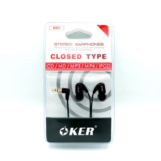 หูฟัง STERO OKER รุ่น H05 ดีไซน์เรียบ รองรับการเชื่อมต่อผ่านสาย AUX 3.5 mm