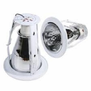 Downlight โคมไฟ ดาวไลท์ ดาวไลท์ฝังฝ้า E274 นิ้ว รุ่น E27 A4002 - WH สีขาว 20 อัน