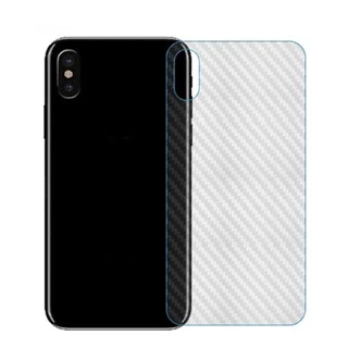 B🔥ฟิล์มหลังลายเคฟล่า🔥ใช้สำหรับ iPhone 17 Air 16 11 12 13 14 15 16 17 Pro Max Mini 6 6S + 7 8 Plus SE 2 3 XR XS Max