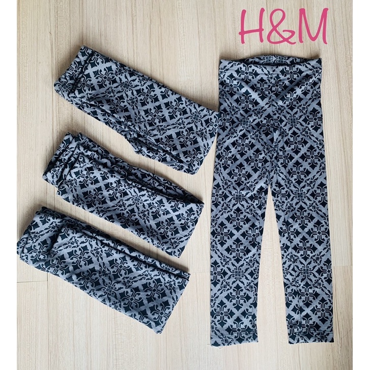 h&m กางเกงเลคกิ้งเด็ก กางเกงขายาวเด็ก