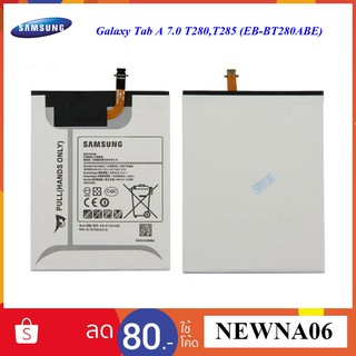 แบตเตอรี่ Samsung Galaxy Tab A,SM-T280,T285 (EB-BT280ABE)or(4000mah)