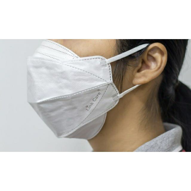 ♘หน้ากากอนามัย Link Care 😷 รุ่น 3D Secure Fit Face Mask  - ป้องกัน PM2.5 และฝุ่นละอองขนาดเล็กได้ถึง 99% ป้องกันไวรัส โ