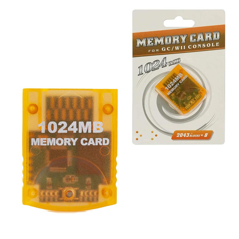 การ์ดหน่วยความจำPractical Memory Card for Nintendo Wii Gamecube GC Game