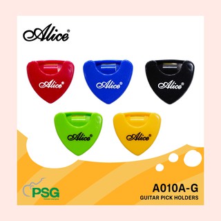 ALICE GUITAR PICK HOLDERS : A010A-G ( สามเหลี่ยมใหญ่)