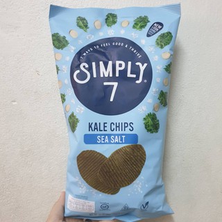 Simply7 Kale Chips Sea Salt 35oz  Simply7 Kale Chips เกลือทะเล 35oz