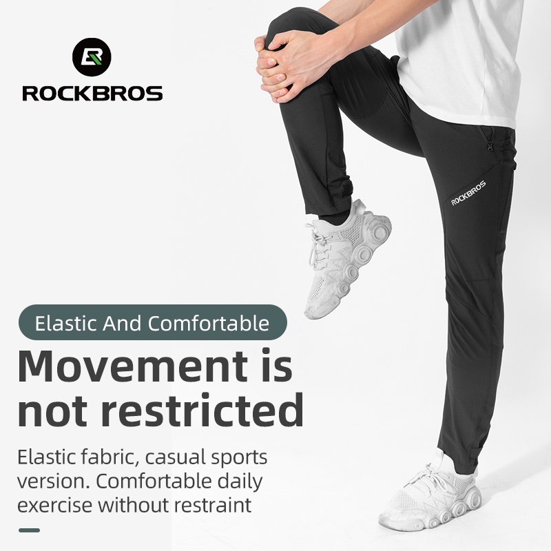 ROCKBROS กางเกงขายาวลําลอง ระบายอากาศ ใส่สบาย สะท้อนแสง อเนกประสงค์ สําหรับเล่นกีฬา ขี่จักรยาน กลางแจ้ง