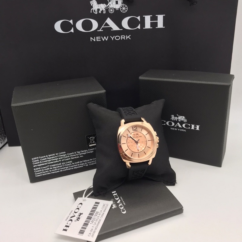 นาฬิกา coach  อุปกรณ์ครบ รับประกันสินค้า 1 ปี สินค้ามีพร้อมส่งไม่ต้องรอจ้า