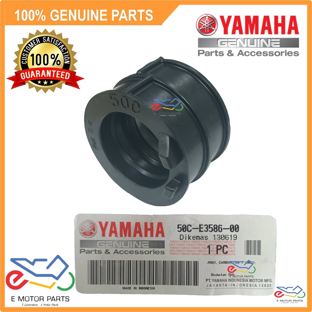 135LC(N) CARBURETOR JOINT LC135 NEW 50C 55C LC NEW CARBURETOR JOINT INTAKE PIPE - 50C-E3586-00