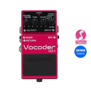 BOSS VO-1 VOCODER เอฟเฟ็กต์กีตาร์ BOSS รับประกันจากศูนย์ตัวแทนประเทศไทย