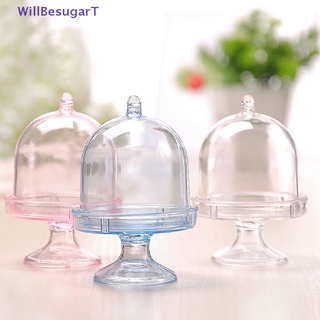 [WillBesugarT] Transparent Plastic Tray Candy Box DIY Wedding Candy Box Baby Shower Gift Box [NEW]