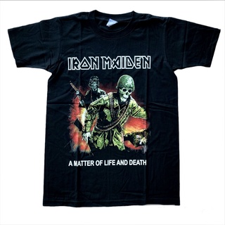 IR076 เสื้อยืดวงร็อค IRON MAIDEN ไอรอน เมเดน เสื้อวง เสื้อยืดไอรอนเมเดน เสื้อวินเทจ