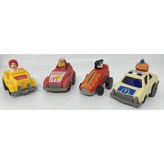 McDonalds Hong Kongชุด  FAST MACS RACE CARS PULL BACK RONALD COMPLETE SET