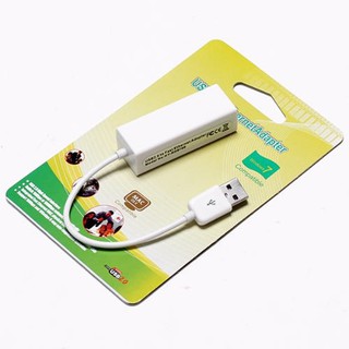 สายแปลง usb 2.0 to Ethernet lan RJ45 Network Adapter Windows 7/8/10/XP RD9700 สำหรับ WIN XP/7/8/10 4.4