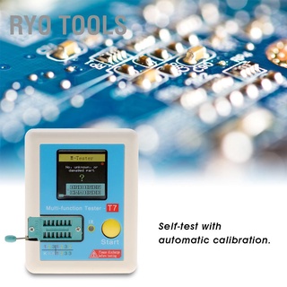 Ryo Tools LCR-T7 TFT Transistor Tester Full Color Graphic Display Multifunction Test