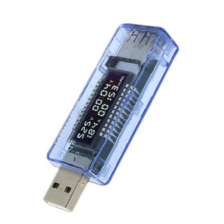 เครื่องตรวจจับแรงดันไฟฟ้า และโวลต์มิเตอร์ แบบชาร์จ USB