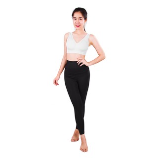 Lalita ชุดกระชับสัดส่วน Slimming Legging สีดำ  + Nano Bra คละสี