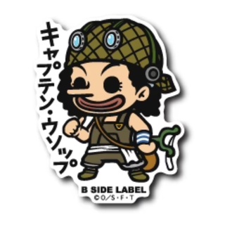 [Direct from Japan] B - SIDE LABEL Sticker ONEPIECE One Piece Usopp Japan NEW