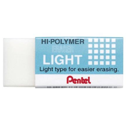 ยางลบดินสอ เพนเทล Hi-Polymer ZEL05/08 Light