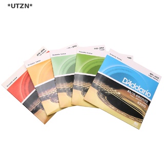 Utzn สายกีตาร์อะคูสติก EZ890 - EZ930 85/15 สีบรอนซ์ 6 สาย