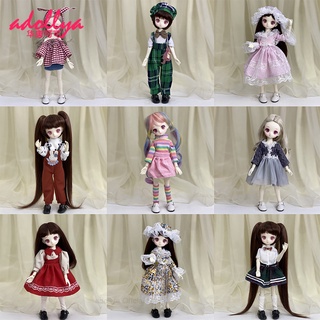 Adollya 1/6 BJD เสื้อผ้าตุ๊กตา อุปกรณ์เสริม สําหรับตุ๊กตา