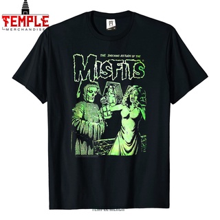 เสื้อยืด พิมพ์ลาย Misfits Band The Shocking Return สําหรับผู้ชาย