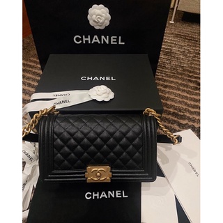 New Chanel Boy 10 Ghw microchip shop Thai