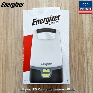 Energizer® Lights LED Camping Lantern, Black โคมไฟแคมป์ปิ้ง สีดำ โคมไฟฉุกเฉิน ให้แสงสว่าง 1,000 ลูเมน ปรับไฟได้ 3 โหมด