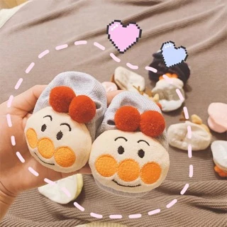 Link1 :: [พร้อมส่ง] ถุงเท้าเด็กหัวตุ๊กตา มีกันลื่น 0-3 ปี มีลายอื่นต่อlink2/3หน้าร้านคะ