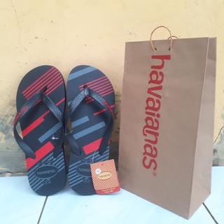 Jepit DISTRO HAVAIANAS รองเท้าแตะลําลอง สําหรับผู้ชาย