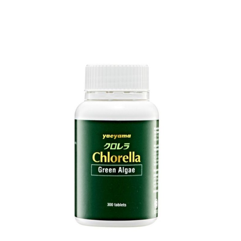 สาหร่าย Chlorella คลอเรลล่า จากญี่ปุ่น สาหร่ายเซลล์เดียว เกลียวทอง สไปรูลิน่า Spirulina  300 เม็ด