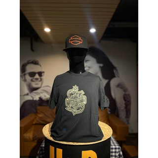 เสื้อยืด  HARLEY-DAVIDSON Mens Oak Leaf Tee