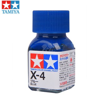 สีสูตรน้ำมัน Enamel X4 Blue 10ml