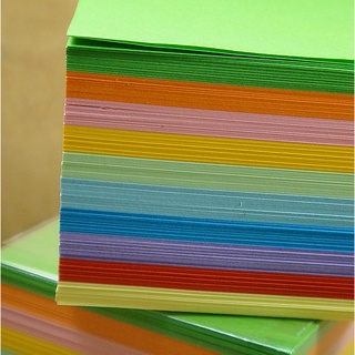 520 ชิ้น 10 สีสแควร์กระดาษพับที่มีสีสันสองด้าน Origami เครนหัตถกรรมแผ่น 5x5 ซม