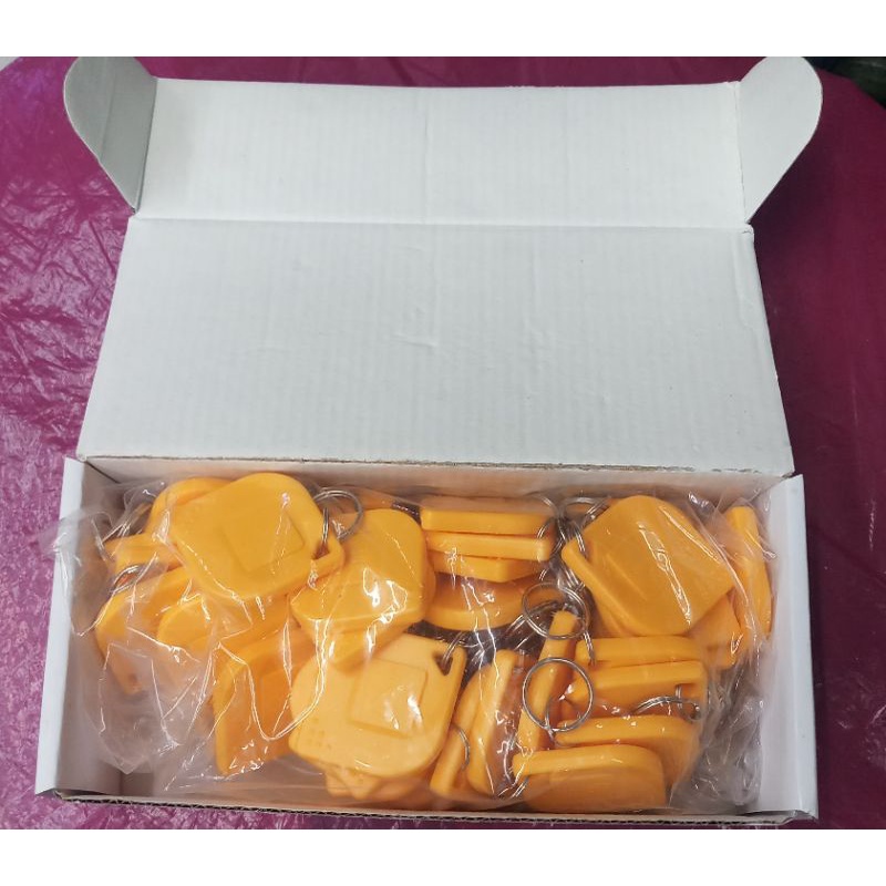 TAG RFID รูปใบไม้ รูปโฉมใหม่ ระบบ 125KHz. สำหรับเปิดประตู ระบบ ACCESS CONTROL KEYCARD