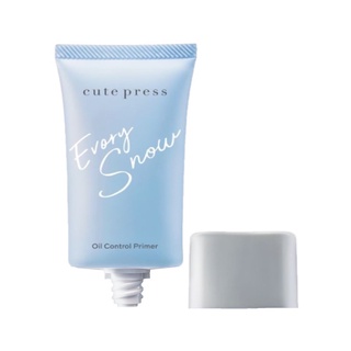 Cute Press Evory Snow Oil Control Primer 20g. #75305 : คิวท์เพรส อิเวอร์รี่ สโนว์ ไพร์เมอร์ x 1 ชิ้น beautybakery