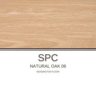 พื้น SPC คลิ้กล็อค เกรดโครงการสี Natural Oak 06 หนาพิเศษ 5MM พร้อมโฟม IXPE ในตัว (5 X 183 X 1220 Mm)