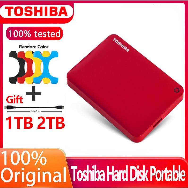 Toshiba Canvio Advance V10 1TB 2TB Portable External Hard Drive 2.5' USB3.2 external harddisk