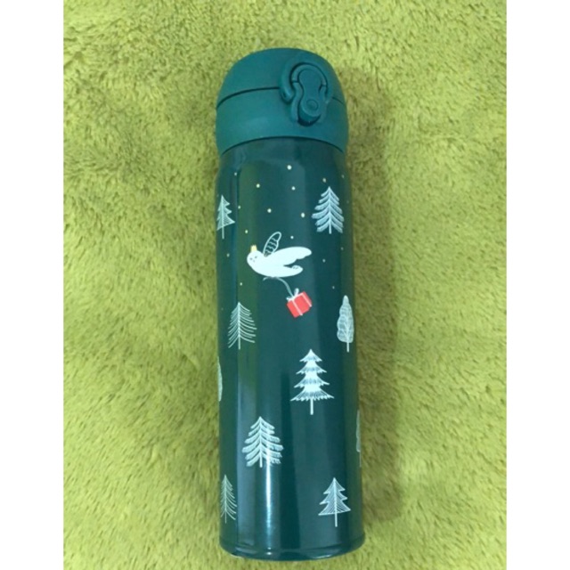กระติกน้ำ Thermos x Starbucks คริสมาสต์ holiday owl Shopee Thailand