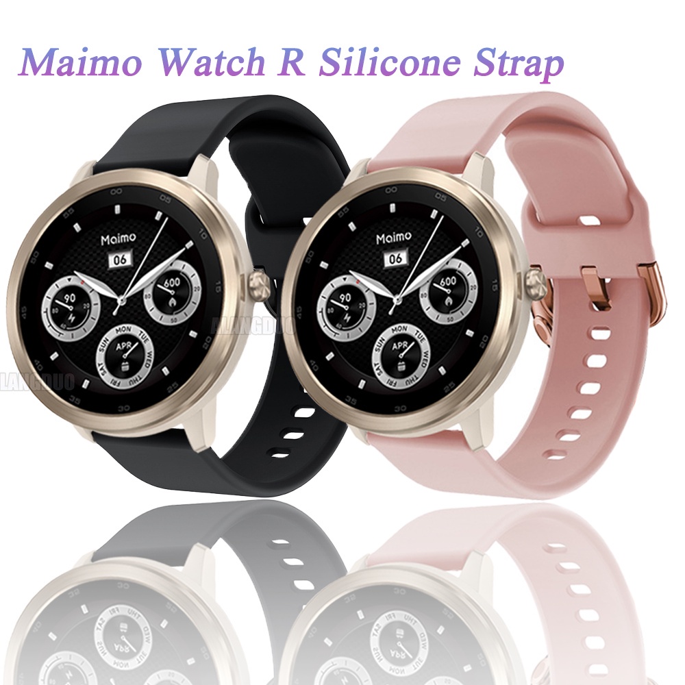 สายนาฬิกาข้อมือซิลิโคน แบบเปลี่ยน สําหรับสมาร์ทวอทช์ Maimo Watch R GPS Maimo Watch Flow
