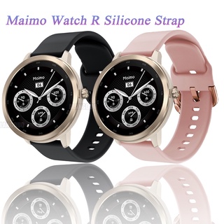 สายนาฬิกาข้อมือ สายซิลิโคน แบบเปลี่ยน สําหรับ maimo smart watch r maimo watch flow