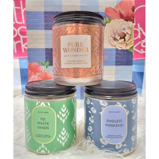 เทียนหอมไซต์เล็ก(Single Wick Candles) Bath &amp; Body Works🕯🛍(ของแท้ 100%)