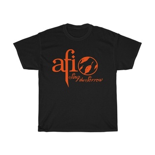 [S-5XL]เสื้อยืด พิมพ์ลาย Unseix Afi Sing The Sorrow Rock สไตล์อเมริกัน Diy