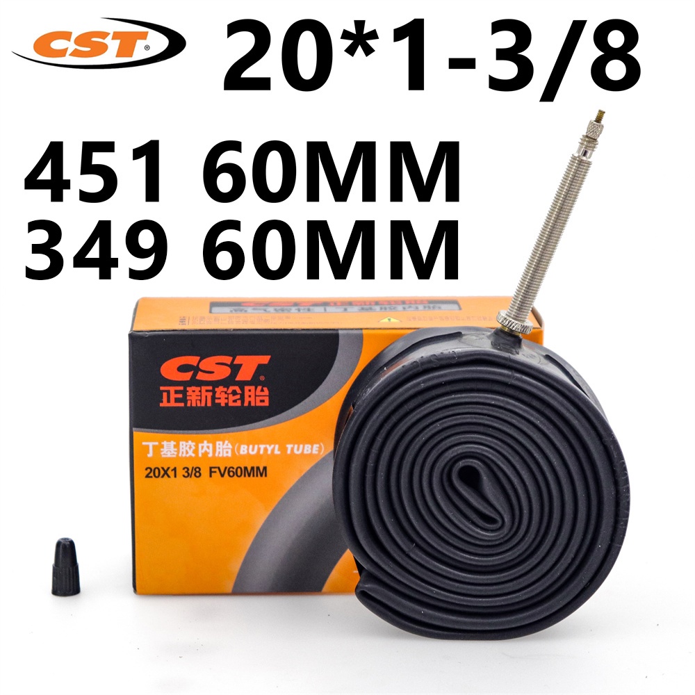 Cst ยางในรถจักรยาน 16/20 นิ้ว X1 3/8 20 นิ้ว X1 1/8 นิ้ว Presta F/V 60 มม. สําหรับ 451 Java 16 นิ้ว 
