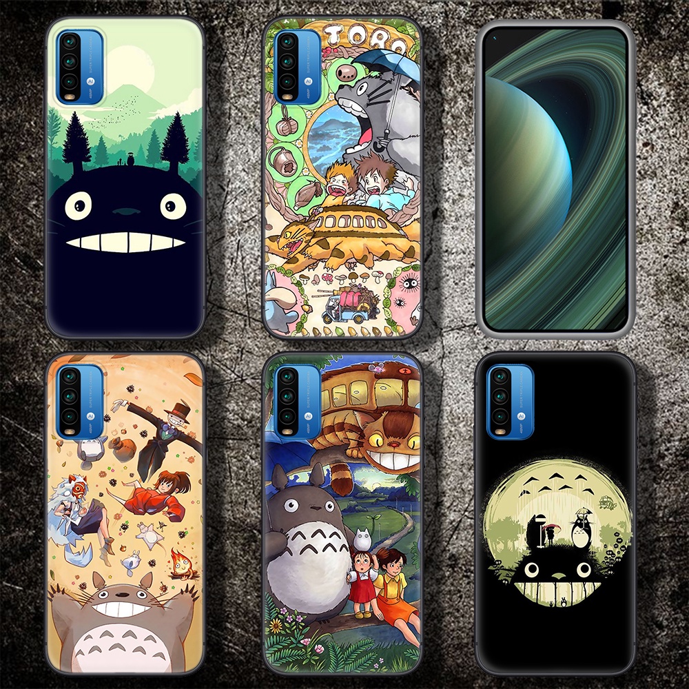 สําหรับ Huawei Nova 2i 2 Lite 3 3i 4E 5T 7 Y9 Prime 2019 นุ่ม 151N Totoro การ์ตูนน่ารัก