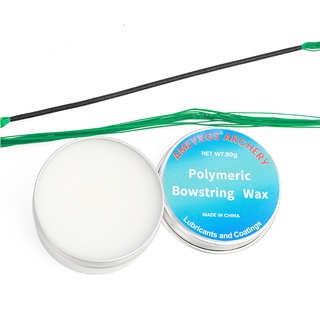 Bowstring wax compound recurve ธนูแบบดั้งเดิมช่วยยืดอายุ ขี้ผึ้งยืดหยุ่น ความนุ่มนวลช่วยเพิ่มความทนทานของ bowstring